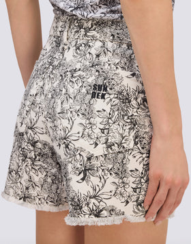 FLEUR DE JOIE PRINT SHORTS