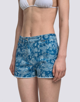 SHORTS DONNA FANTASIA HIBI PAISLEY
