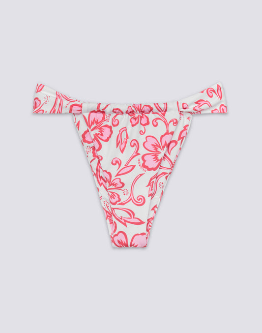 PEM - BAÑADOR DE CINTURA ALTA AJUSTABLE CON ESTAMPADO SK23