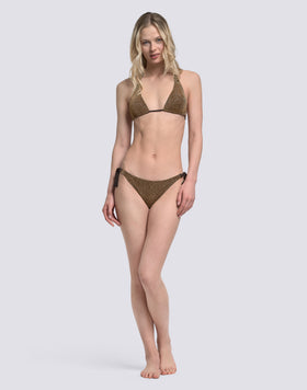 BEA - LUREX BIKINI BOTTOMS WITH ADJUSTABLE SIDES