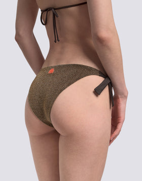 BEA - LUREX BIKINI BOTTOMS WITH ADJUSTABLE SIDES