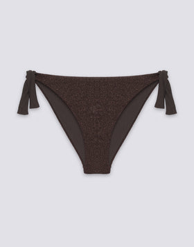 BEA - BIKINI SLIP CON FIANCHI REGOLABILI IN LUREX