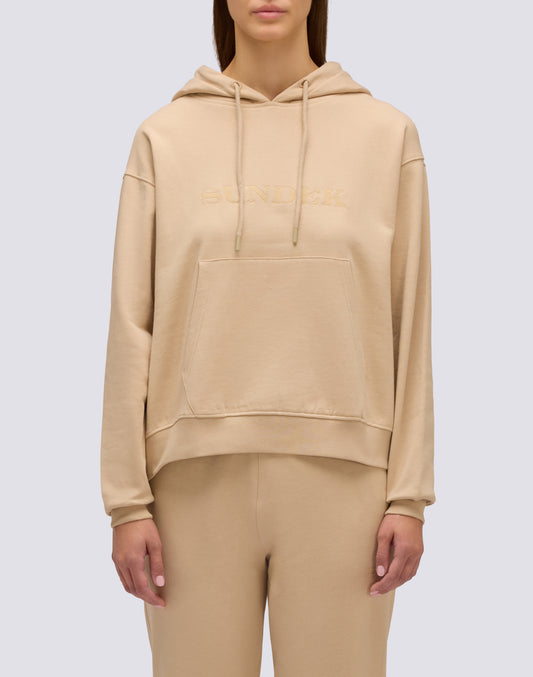 WOMEN'S HOODIE WITH SUNDEK WRITING