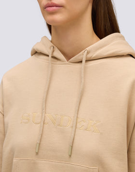 WOMEN'S HOODIE WITH SUNDEK WRITING