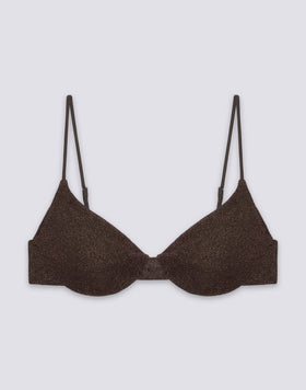 KEIRA - TOP DE BIKINI BRALETTE DE LUREX