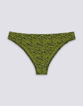 VEGA - ZEBRA-PRINT BIKINI BOTTOMS