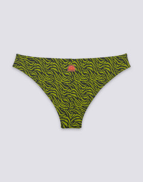 VEGA - ZEBRA-PRINT BIKINI BOTTOMS