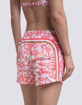 COAST - PANTALÓN DE MAR REPREVE® CON ESTAMPADO HIBISCUS SK23