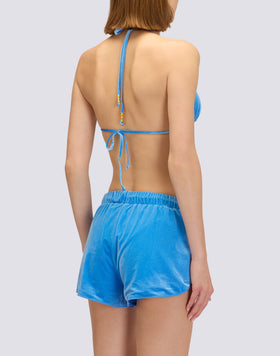 HAYWORTH - VELVET SHORTS SWIMSUIT
