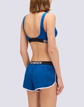 LULIN - BAÑADOR DE PANTALÓN CORTO PARA MUJER CON CINTURA ELÁSTICA