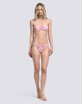 IONI - BIKINI TOP WITH ADJUSTABLE STRAPS BEHIND THE NECK SK23 PRINT
