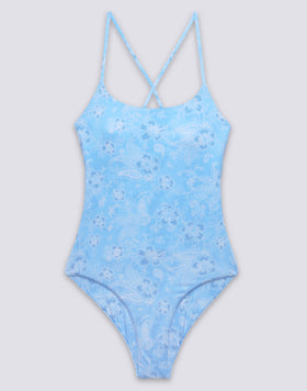 MAILLOT DE BAIN ENTIER MOTIF HIBI PAISLEY BANDANA