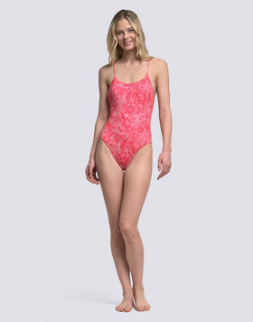 HIBI PAISLEY BANDANA PATTERNED ONE-PIECE SWIMSUIT