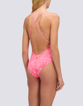 HIBI PAISLEY BANDANA PATTERNED ONE-PIECE SWIMSUIT