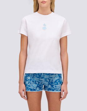 T-SHIRT DONNA STAMPA GOOD VIBES ONLY