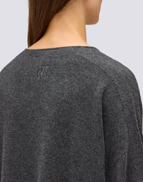 PULL EN LAINE COL V FEMME