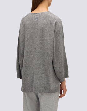 JERSEY DE LANA PARA MUJER CON ESCOTE EN V