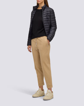 PULL EN LAINE À COL BATEAU POUR FEMME