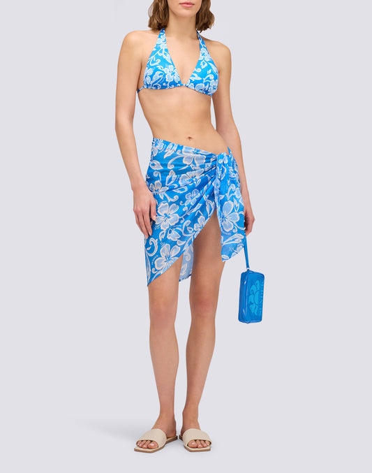 COTTON VOILE SARONG WITH SK23 PRINT
