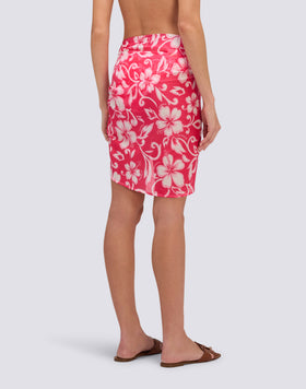 PARÉO EN VOILE DE COTON AVEC IMPRIMÉ SK23