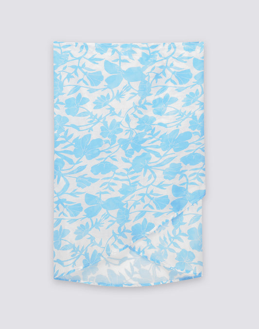 PAREO CON ESTAMPADO PATCHY FLOWERS