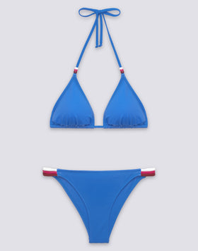 JENNIFER TOP A TRIANGOLO E SLIP FISSO ARCOBALENO