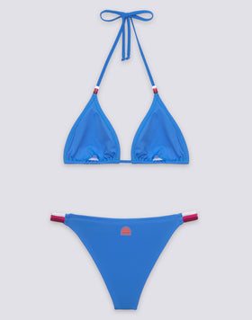 JENNIFER TOP A TRIANGOLO E SLIP FISSO ARCOBALENO