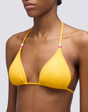 JENNIFER TOP A TRIANGOLO E SLIP FISSO ARCOBALENO