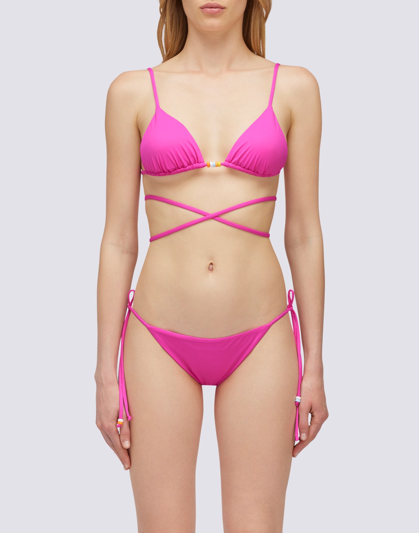 HALI - BIKINI CON TOP E SLIP REGOLABILI