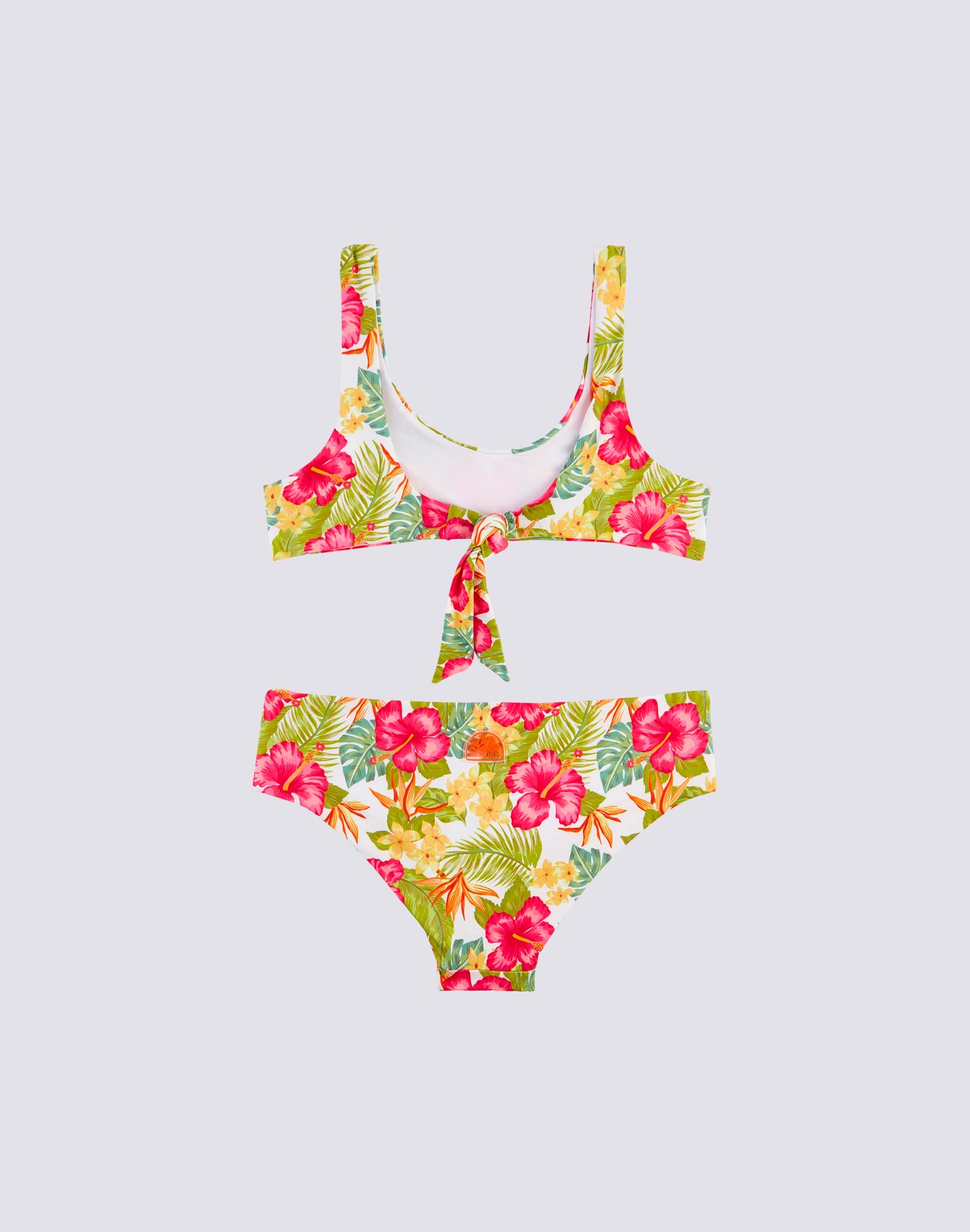 HAUT DE BIKINI MINI SPORTS ET SLIP FIXE TROPICANA