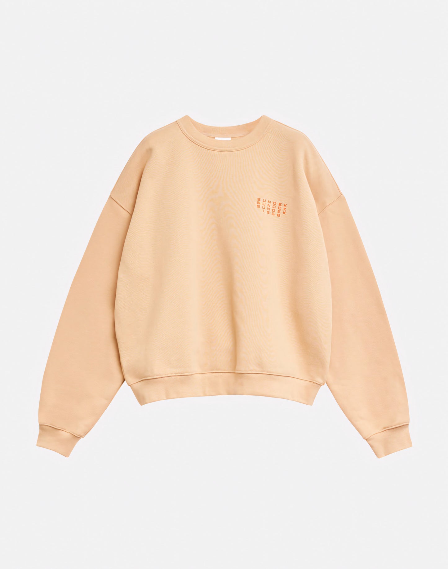 BRUSHED COTTON SWEATSHIRT