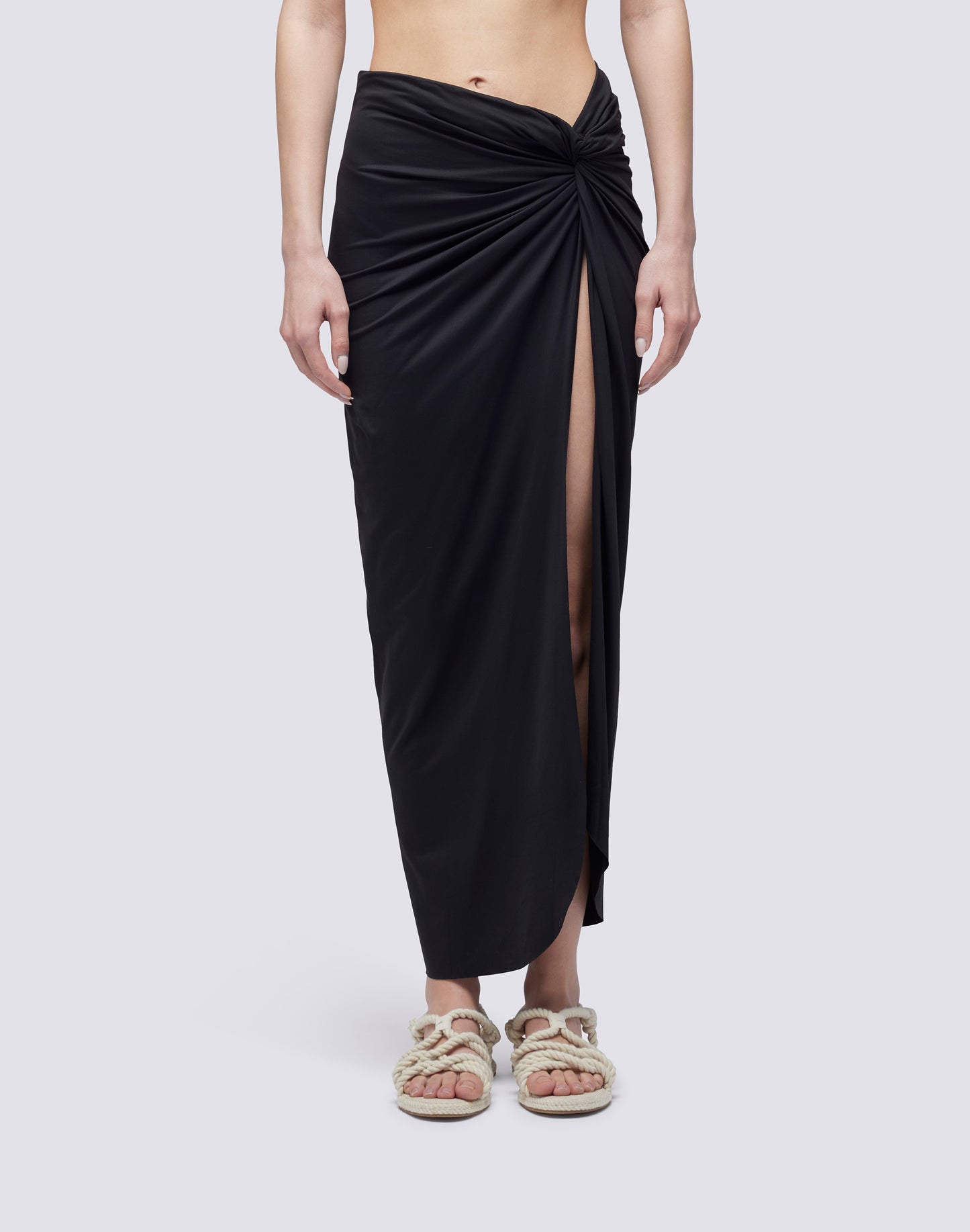 PAREO SKIRT IN WRINKLED EFFECT SARONG