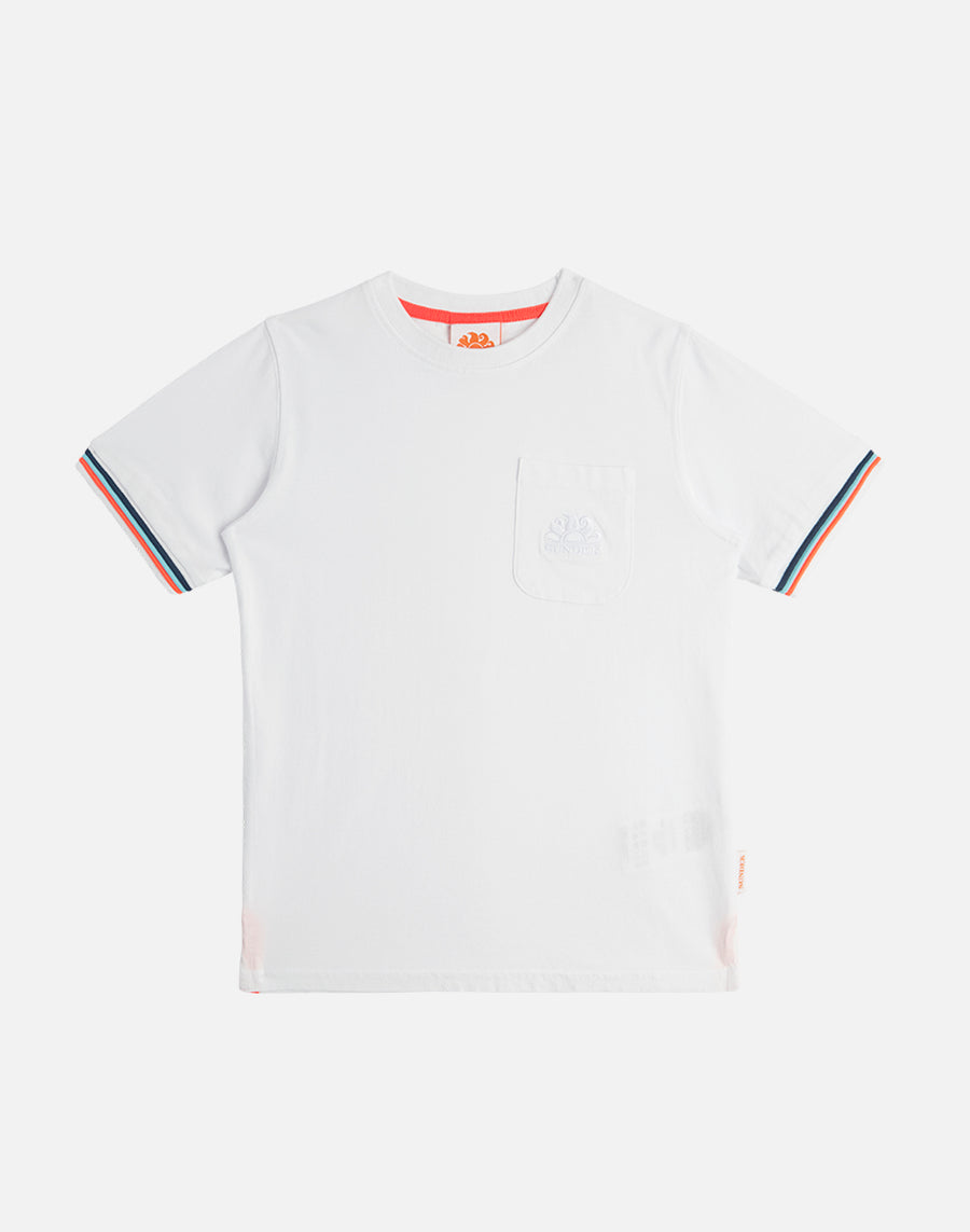 Sundek mini finn crew neck t-shirt B775TEJ7800-00634 – SUNDEK