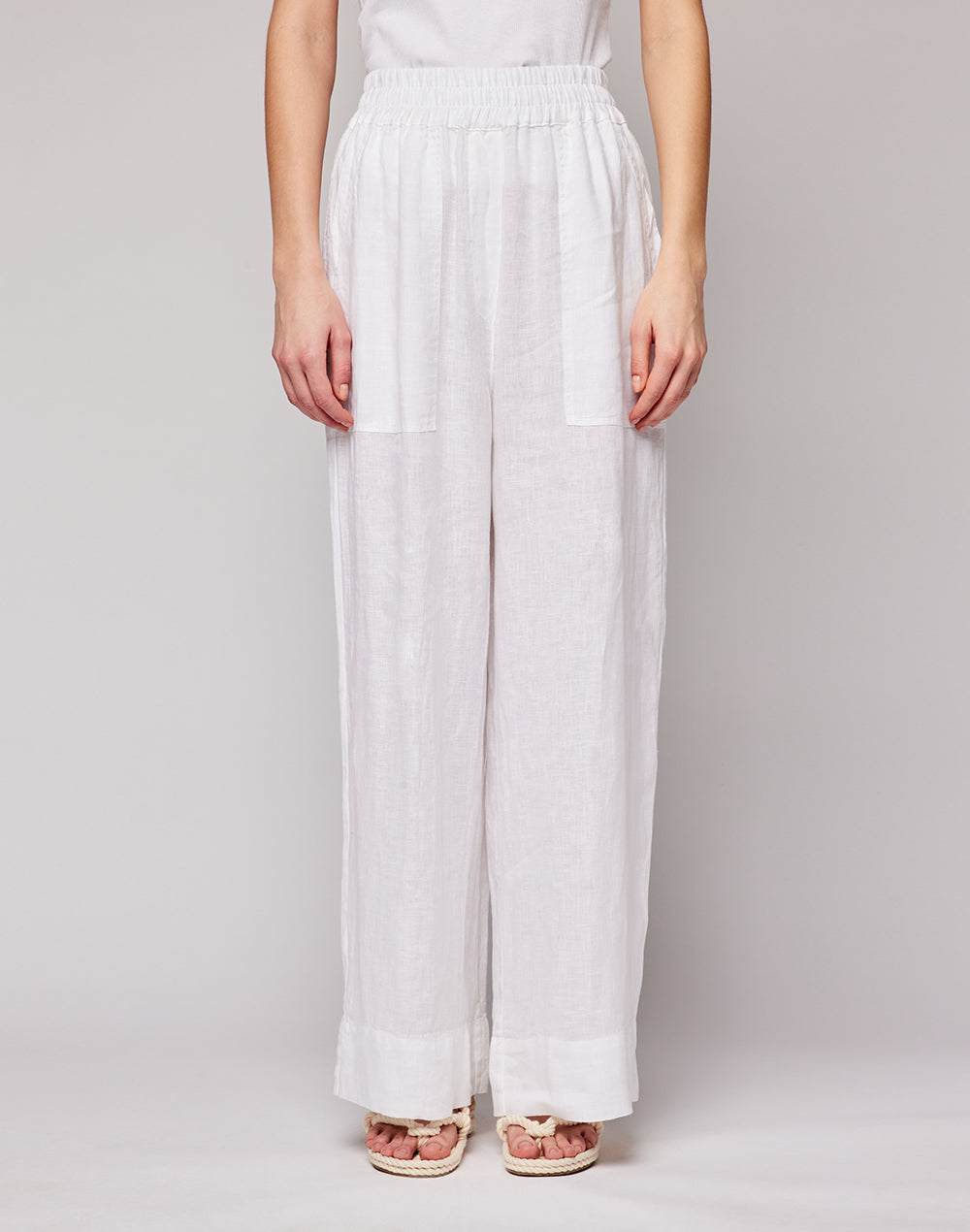 LINEN LONG PANTS