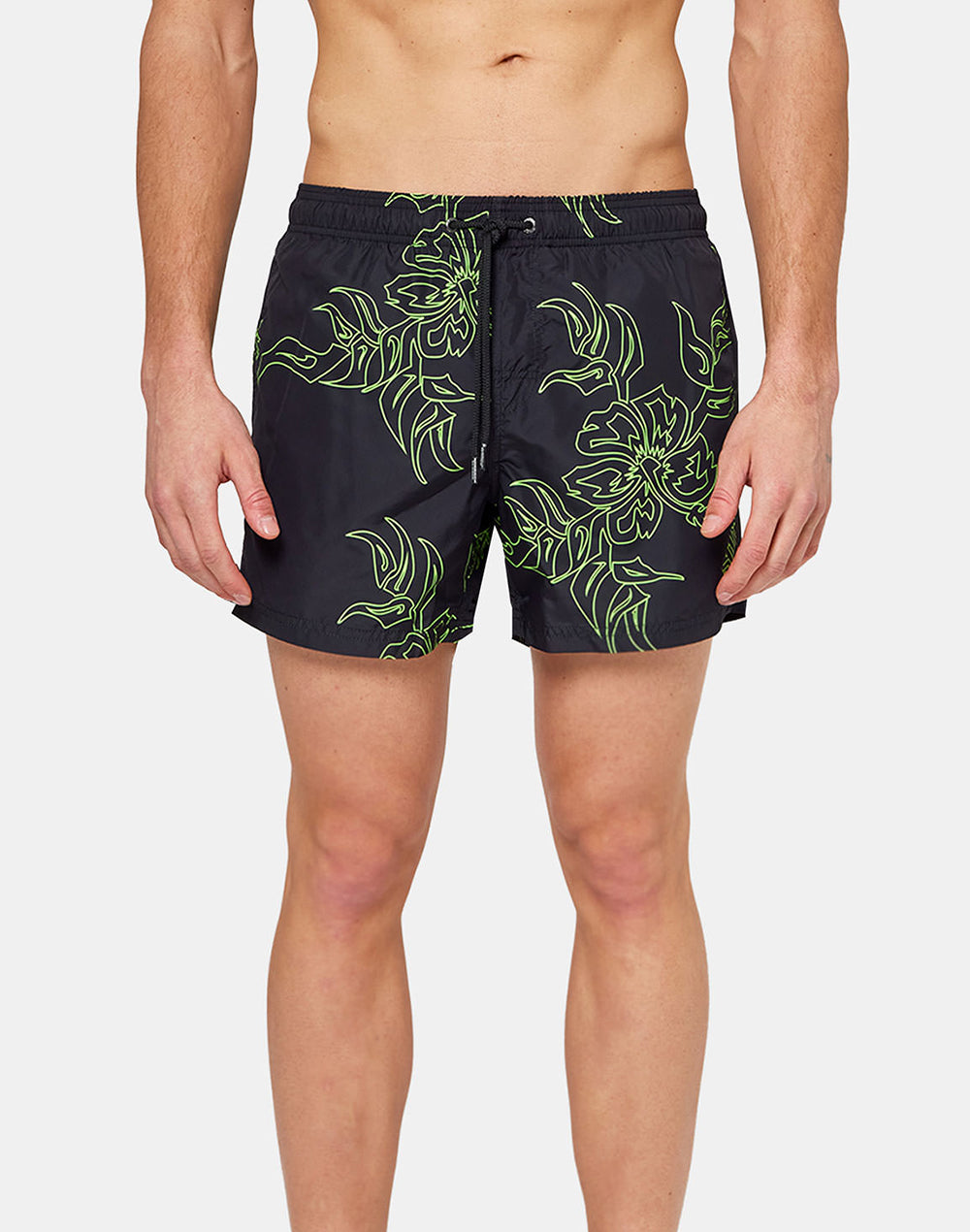 SHORT DE BAIN AVEC MOTIF METAL FLOWER