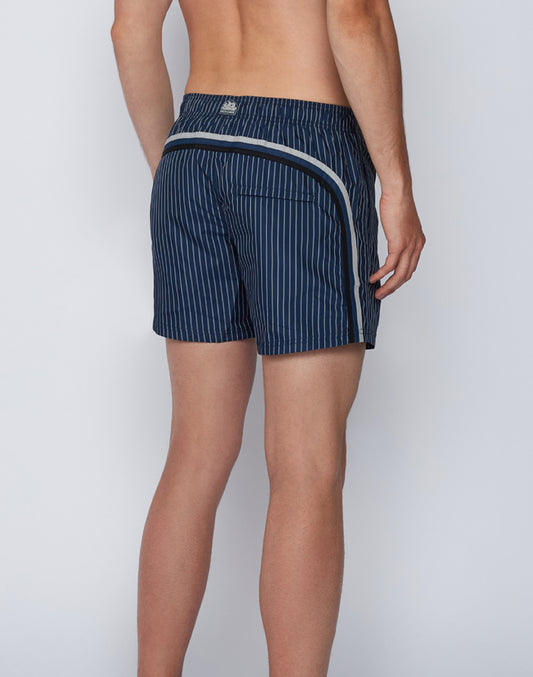 STRIPED BOARDSHORT