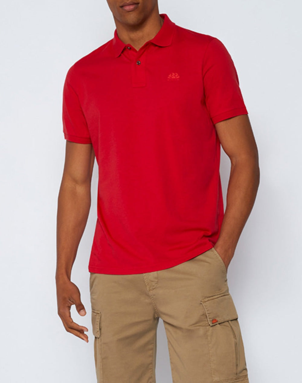 ORGANIC COTTON JERSEY POLO SHIRT