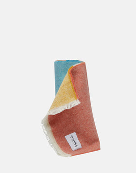 ÉCHARPE MULTICOLORE À RAYURES