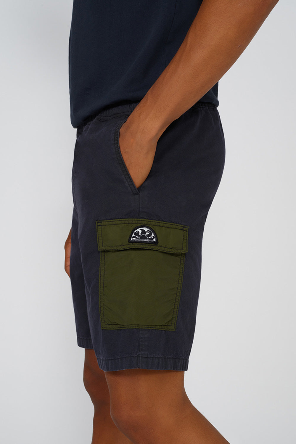 WALKSHORT IN COTONE CON TASCHE